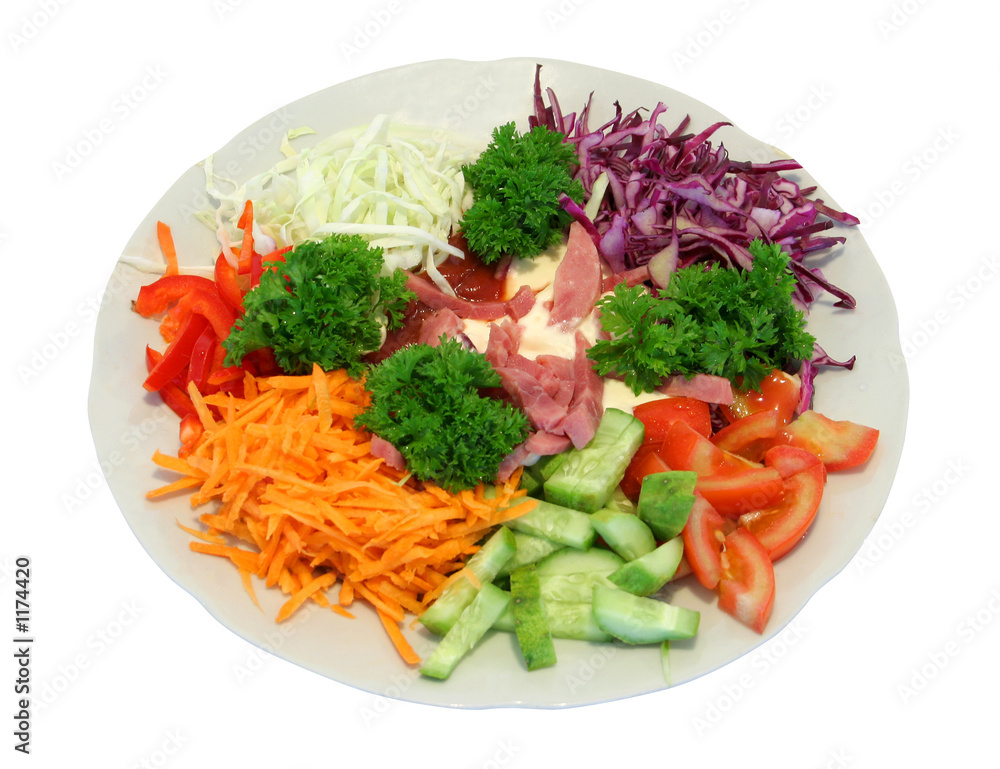 vegetable salad vegetable salad