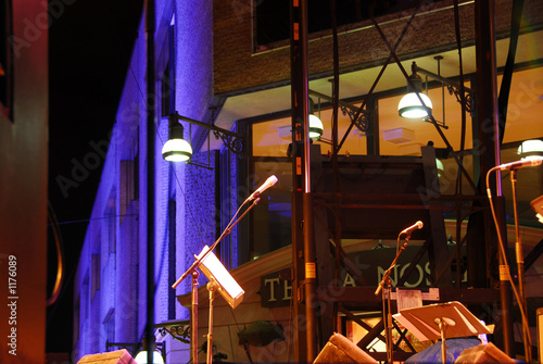Photography outdoor stage