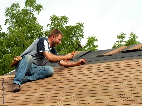 nailing shingles