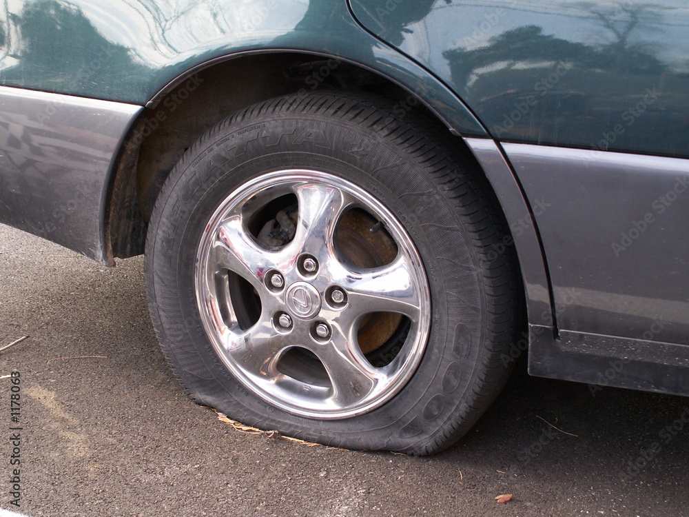 flat tire