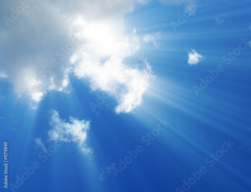ciel bleu