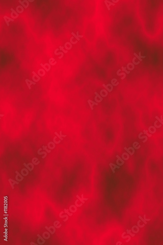 red background