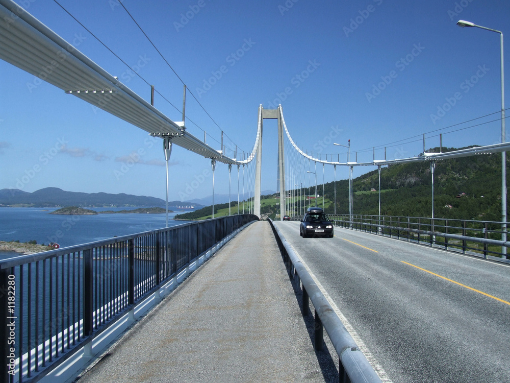 big suspension bridge in norway