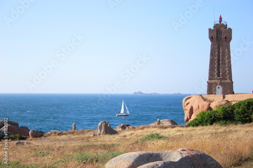 côte de granit rose photo