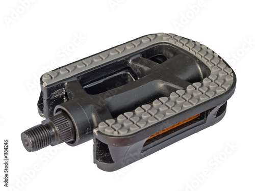 bicycle pedal, isolated