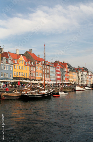 copenhagen, denmark, nyhavn harbour