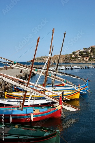 bateaux à collioure photo