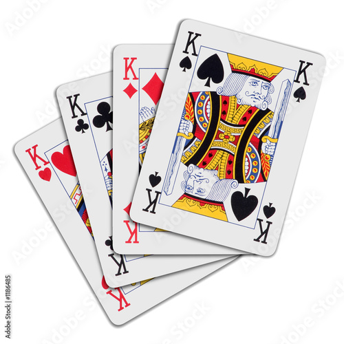 Photo poker of kings