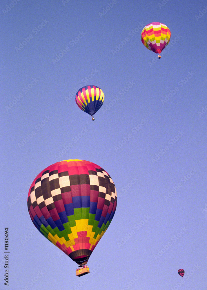 Obraz premium hot air balloons in flight