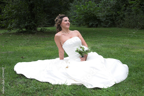 pretty bride photo