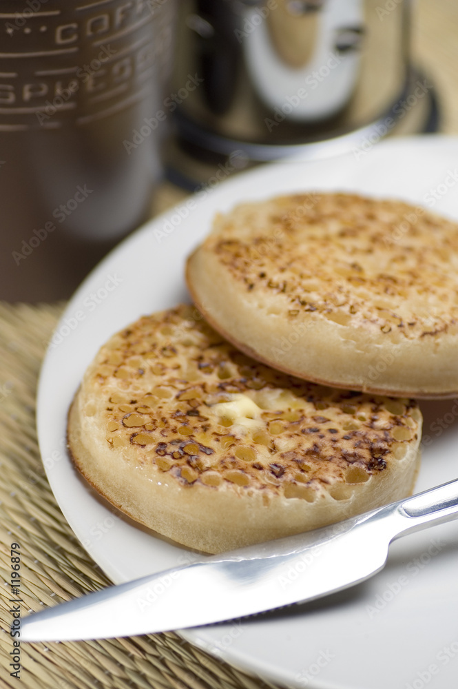 crumpet breakfast crumpet breakfast