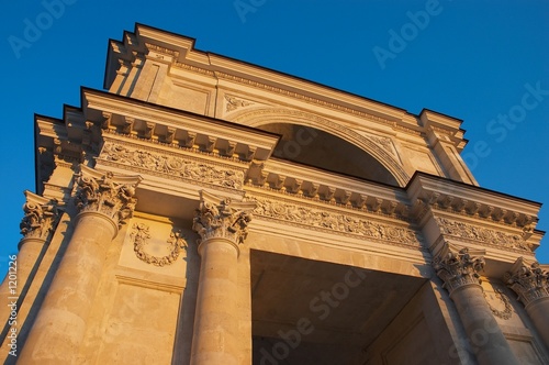 triumphal arch in chisinau photo