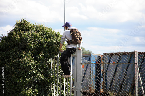voleur en action photo