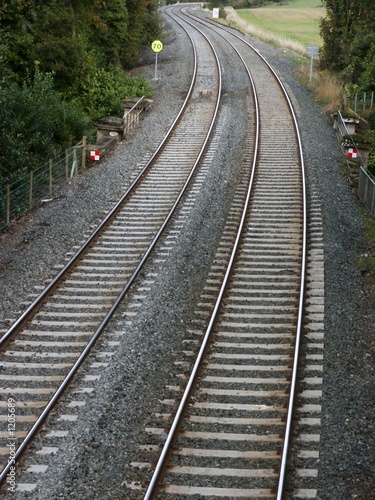 railway lines horizon