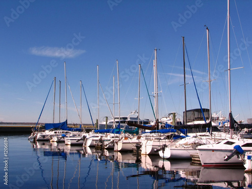Quadro su tela boats