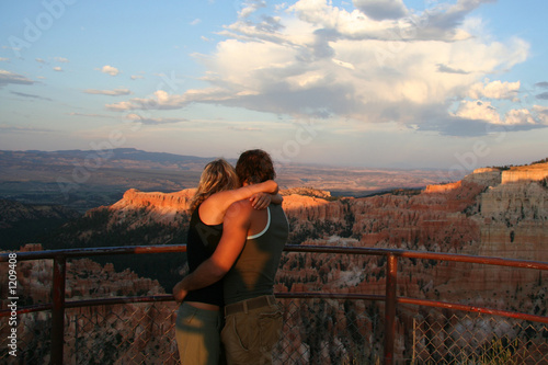 young couple in love