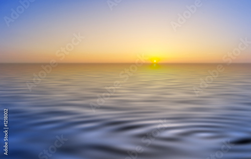sunset landscape