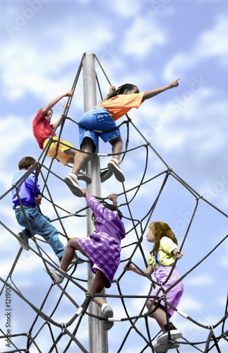 groupe d'enfants