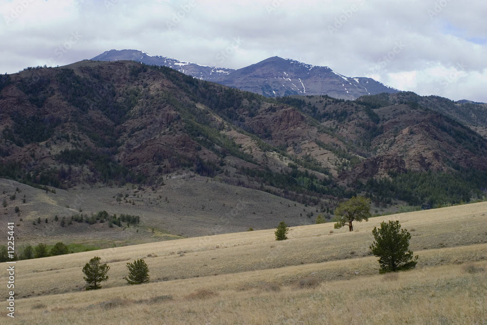 Obraz premium wyoming mountain