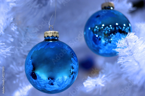 frosted christmas ornaments