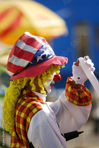 colorful clown photo
