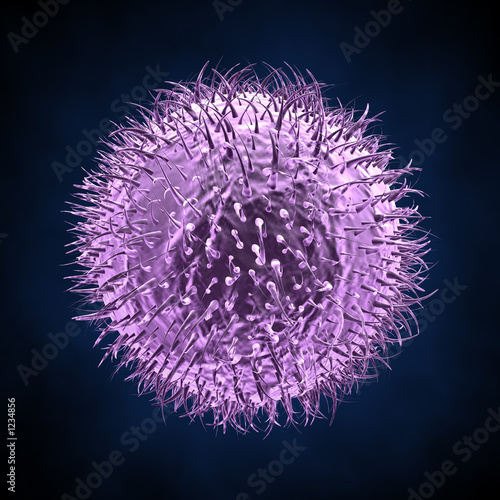 purple microbe