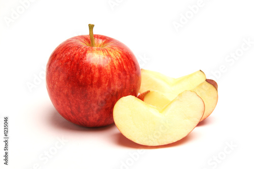red apple