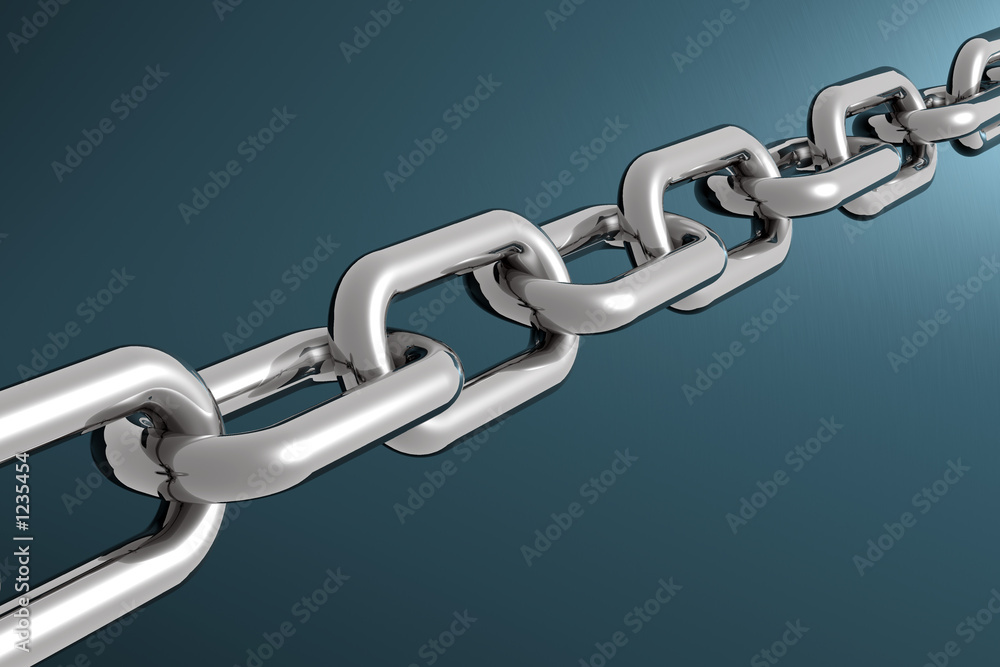 Obraz premium 3d chain