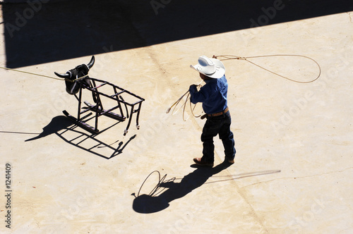 roping practice