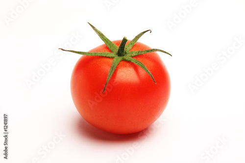 red juicy tomato