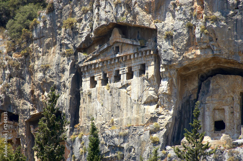 lykian rock tombs