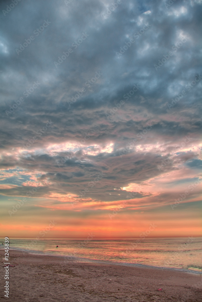 morning sea before the storm (hdr-post processing) morning sea before the storm (hdr-post processing)