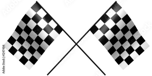 chekered racing flag