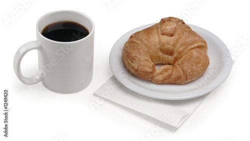 coffee   croissant