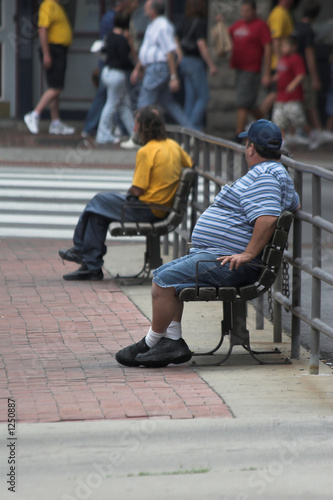 Slika na platnu obesity & homeless