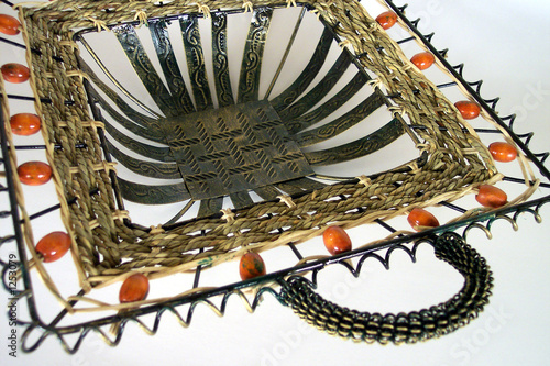 Tableau sur toile fruit basket