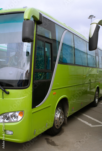 green bus