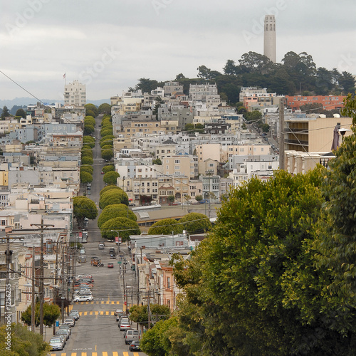 view of san francisco streets