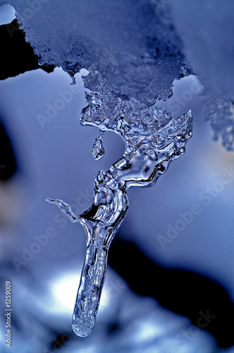 Wallpaper Mural blue melt down Torontodigital.ca