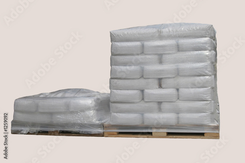 sackware auf paletten