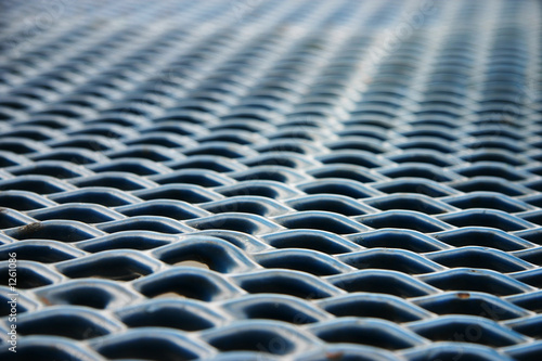 tabletop grid angled shallow depth of field