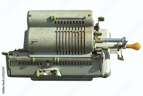 Fotografie rechenmaschine