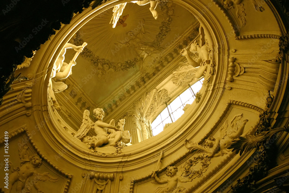 Obraz premium church of san carlo, rome