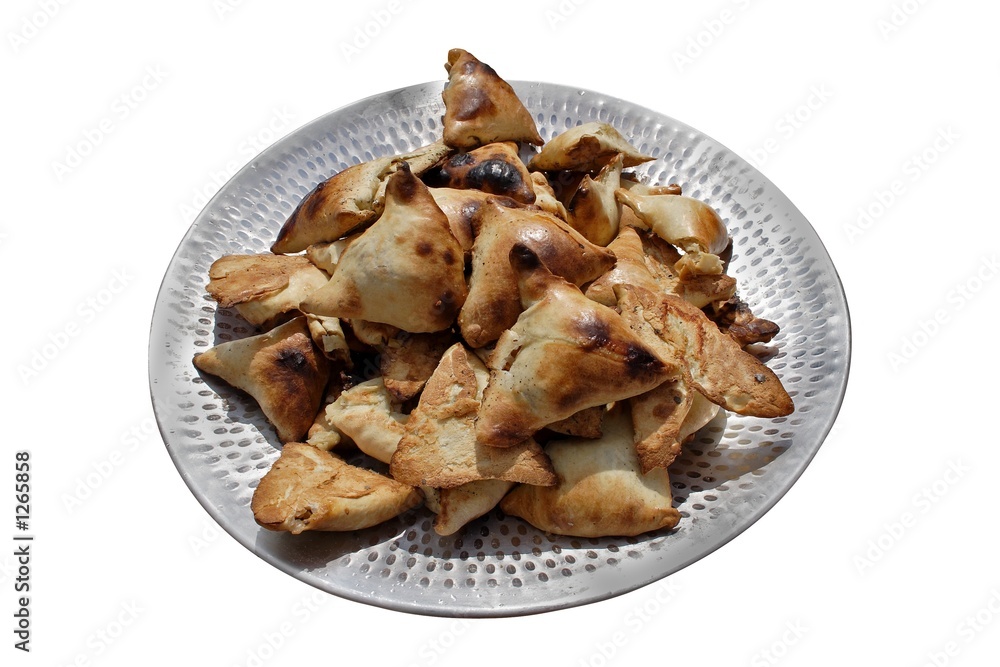 samsa - traditional central asian food (ready to e