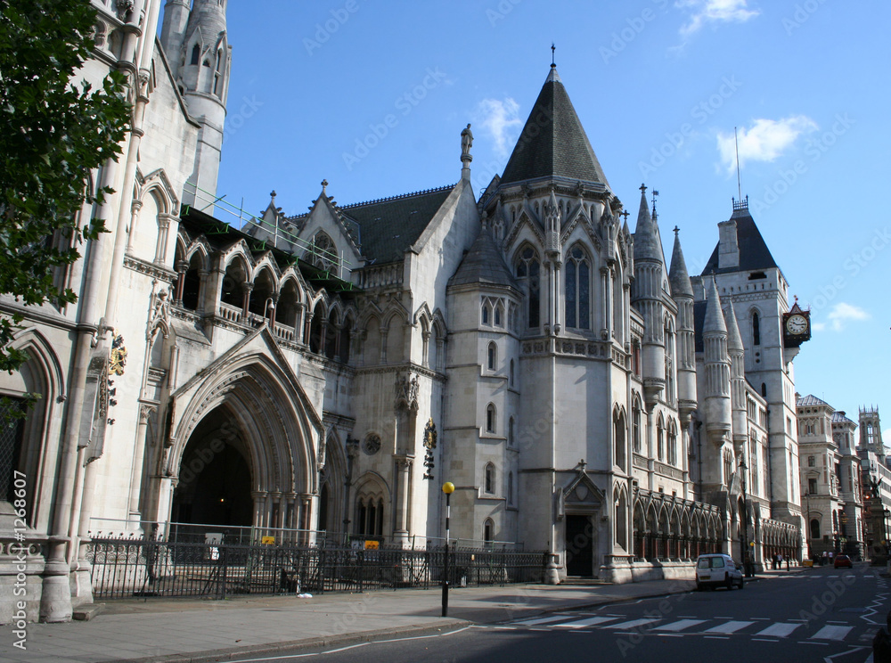 royal courts of justice, strand, london