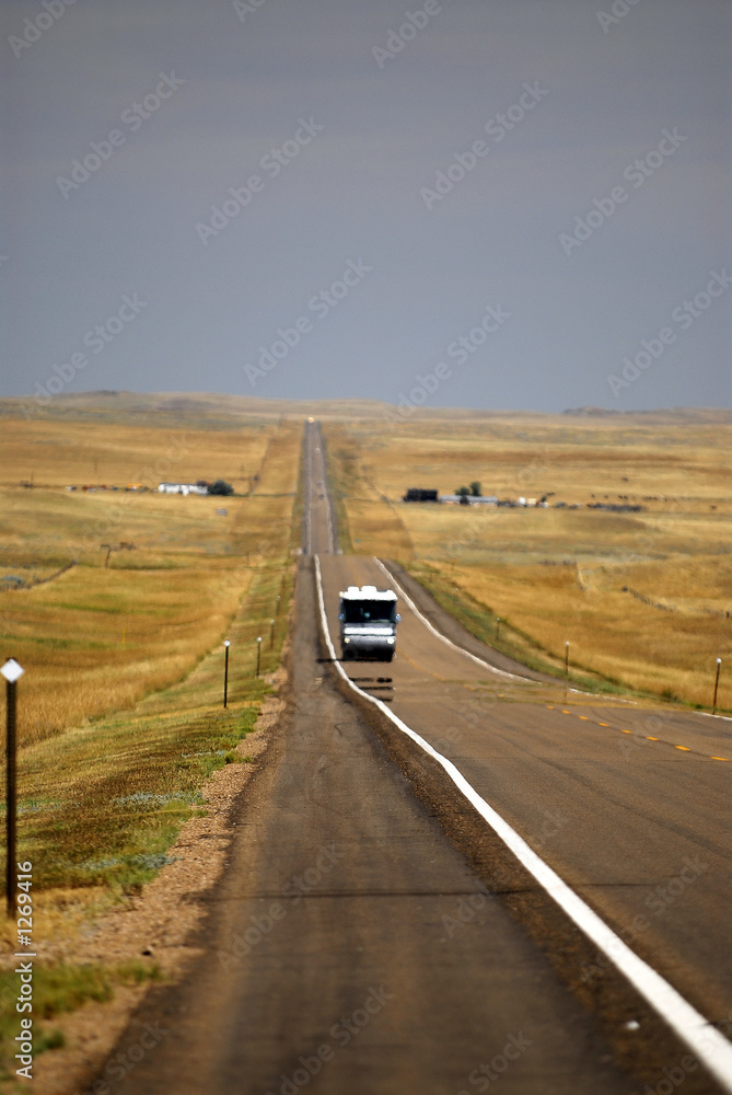 rv on road