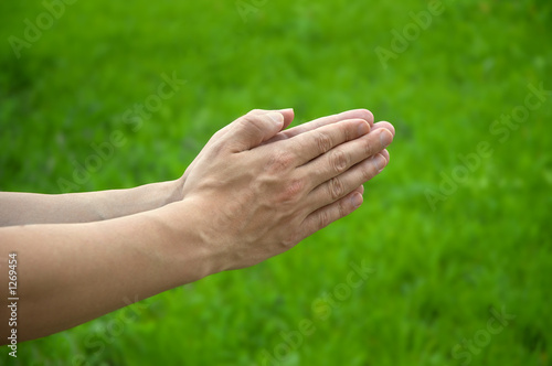 hands of the prayer