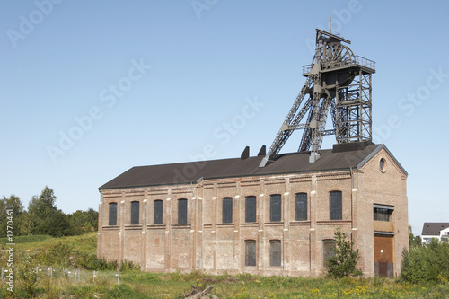 zeche schachtanlage gneisenau, dortmund, deutschla photo