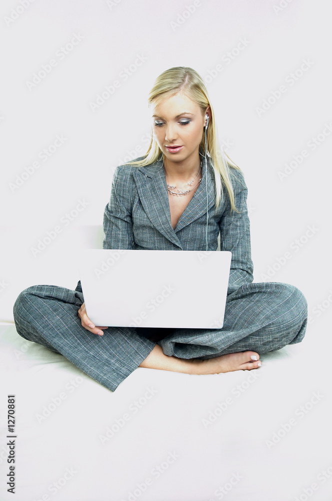 Naklejka premium businesswoman