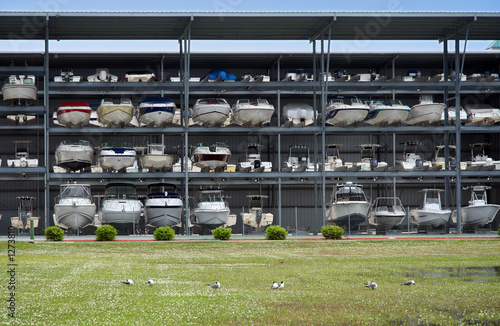 boat storage facility